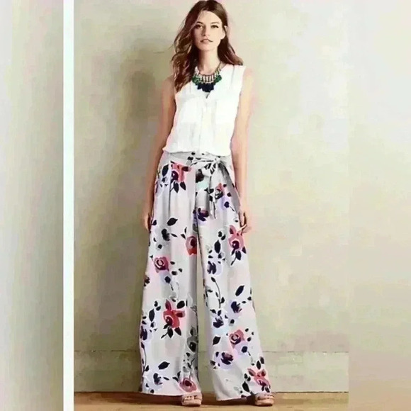Elevenses by Anthropologie wide legs pants - Picture 1 of 6